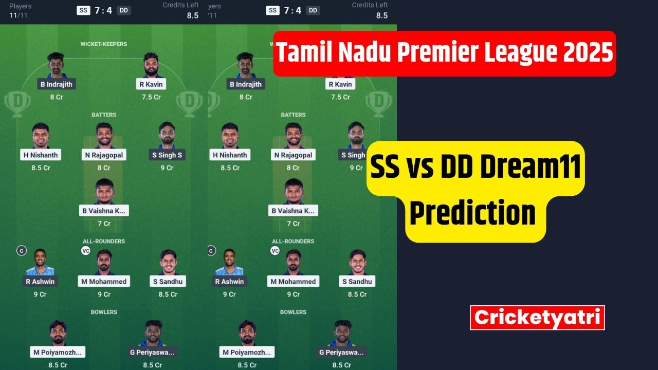 SS vs DD Dream11