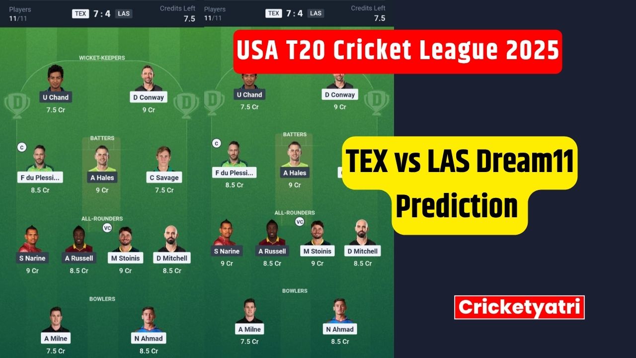 TEX vs LAS Dream11