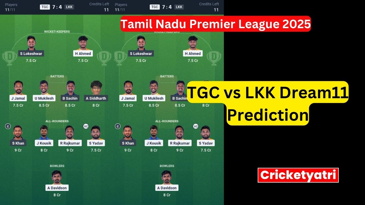 TGC vs LKK Dream11