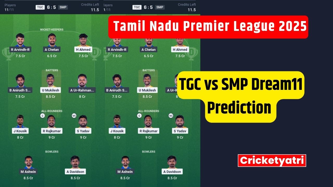 TGC vs SMP Dream11