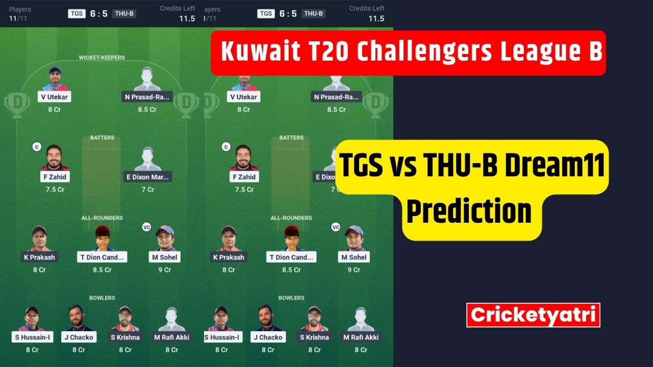 TGS vs THU-B Dream11