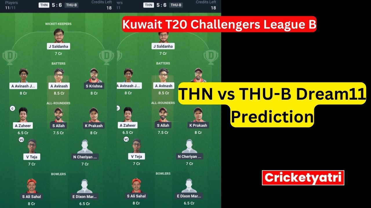 THN vs THU-B Dream11