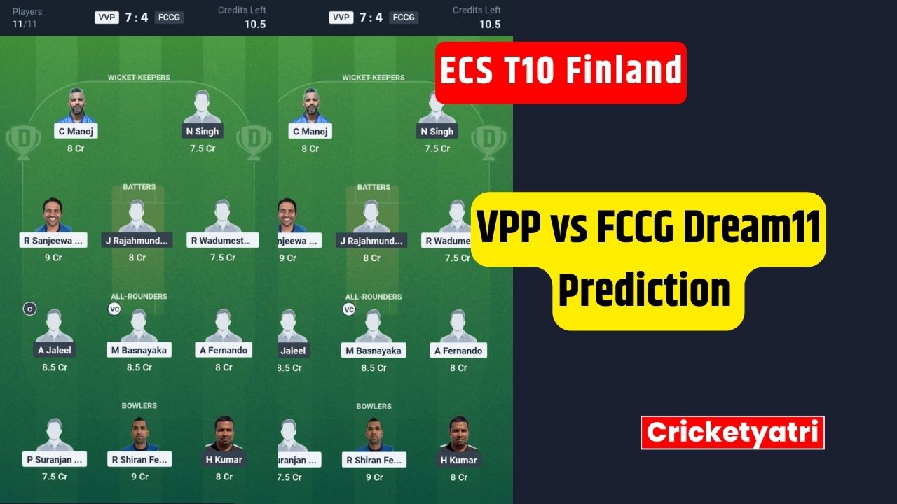 VPP vs FCCG Dream11