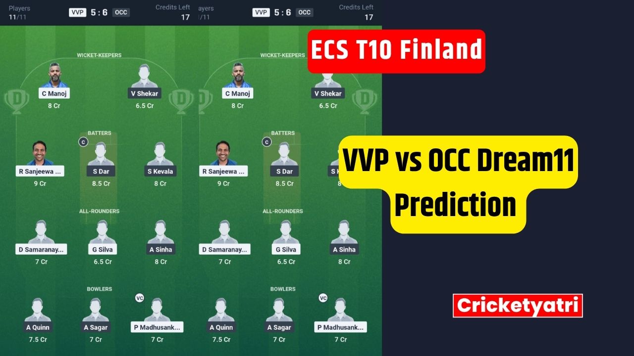 VVP vs OCC Dream11