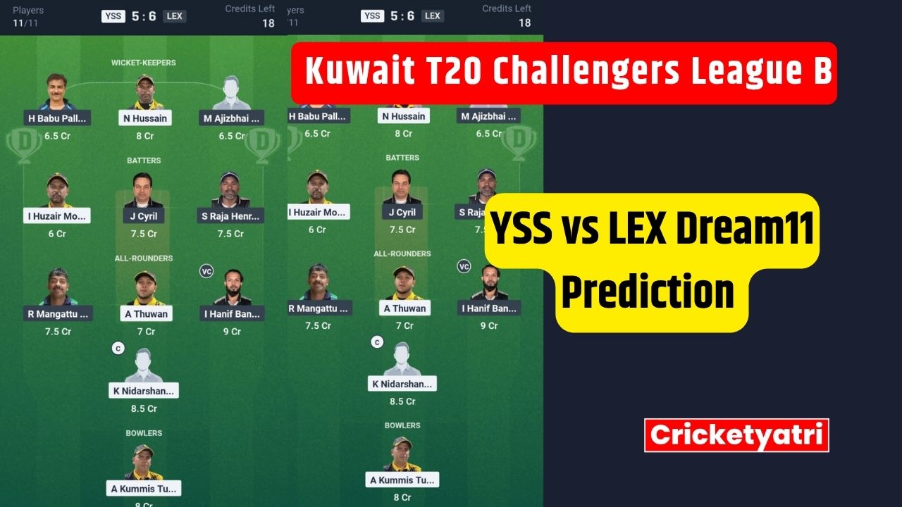 YSS vs LEX Dream11