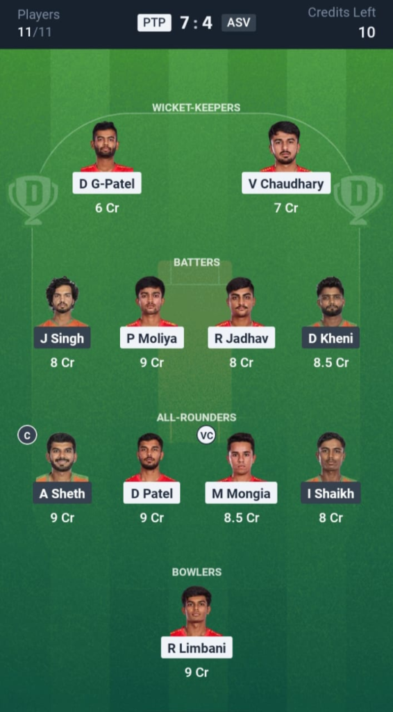 PTP vs ASV Dream11
