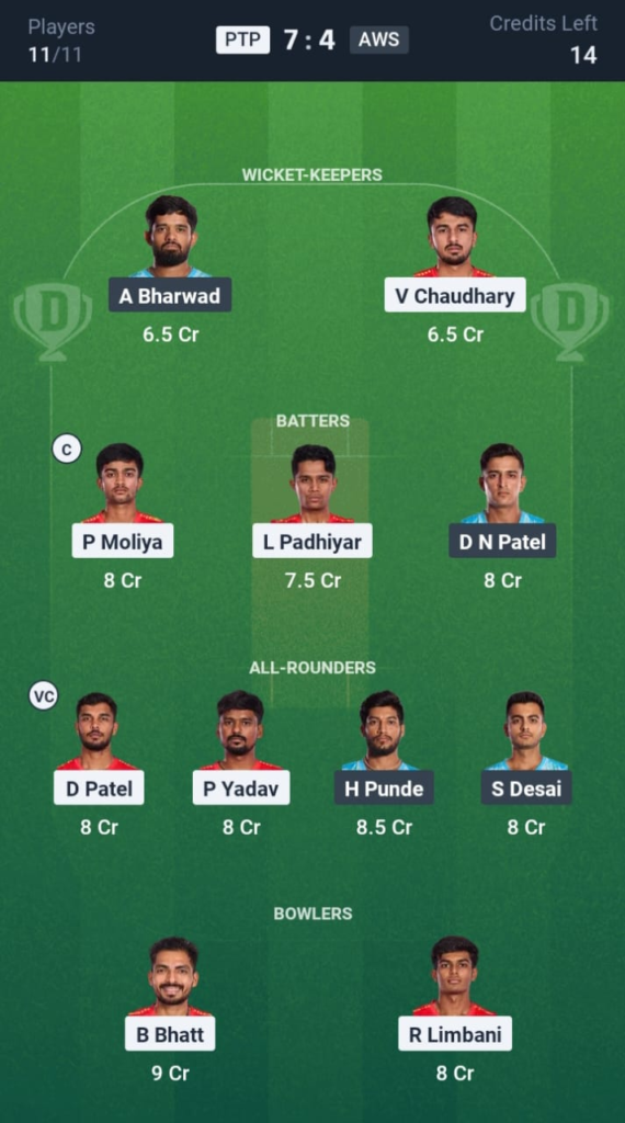 PTP vs AWS Dream11