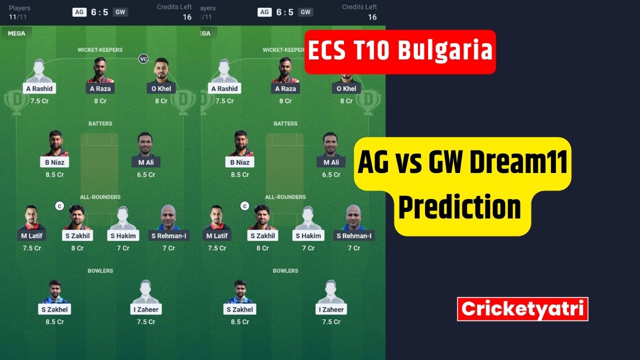 AG vs GW Dream11