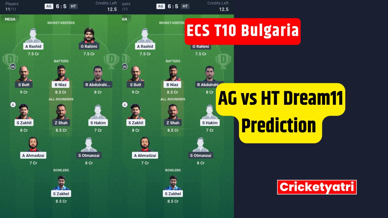 AG vs HT Dream11