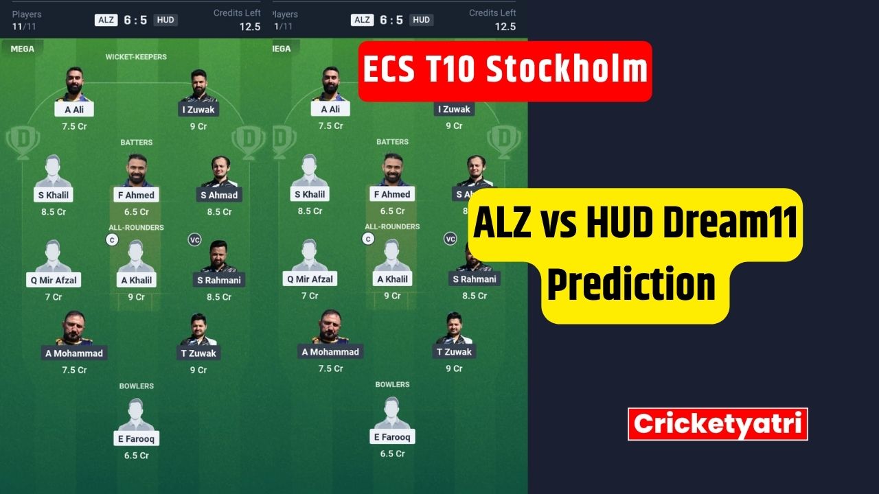 ALZ vs HUD Dream11