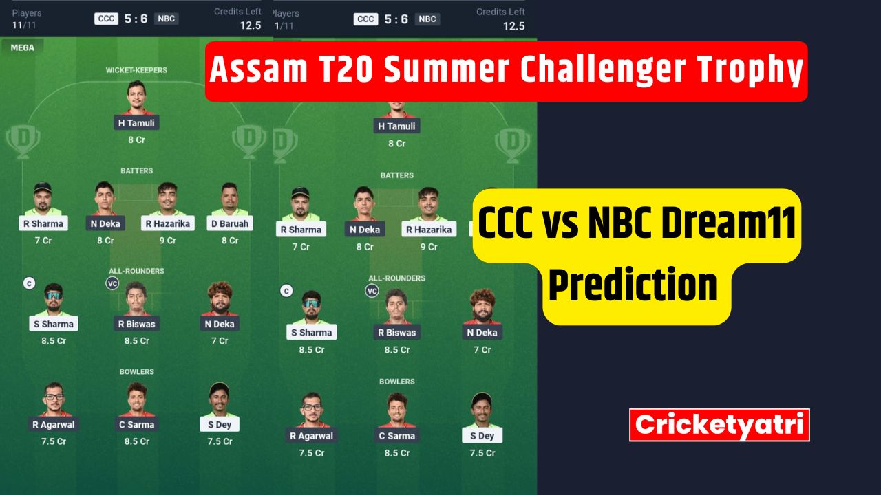CCC vs NBC Dream11
