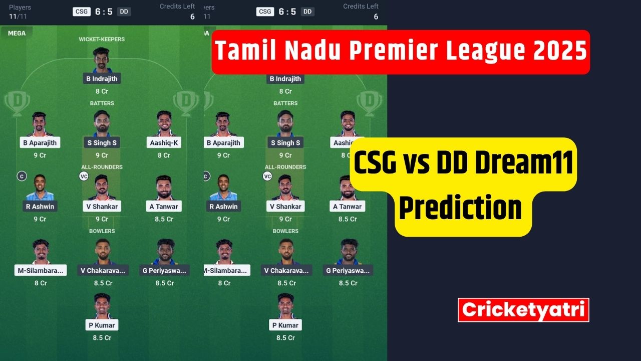 CSG vs DD Dream11