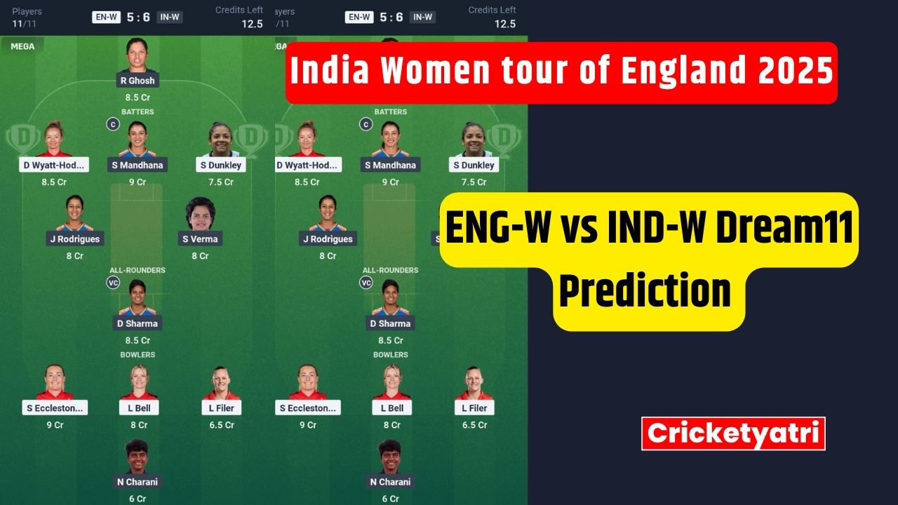 ENG-W vs IND-W Dream11