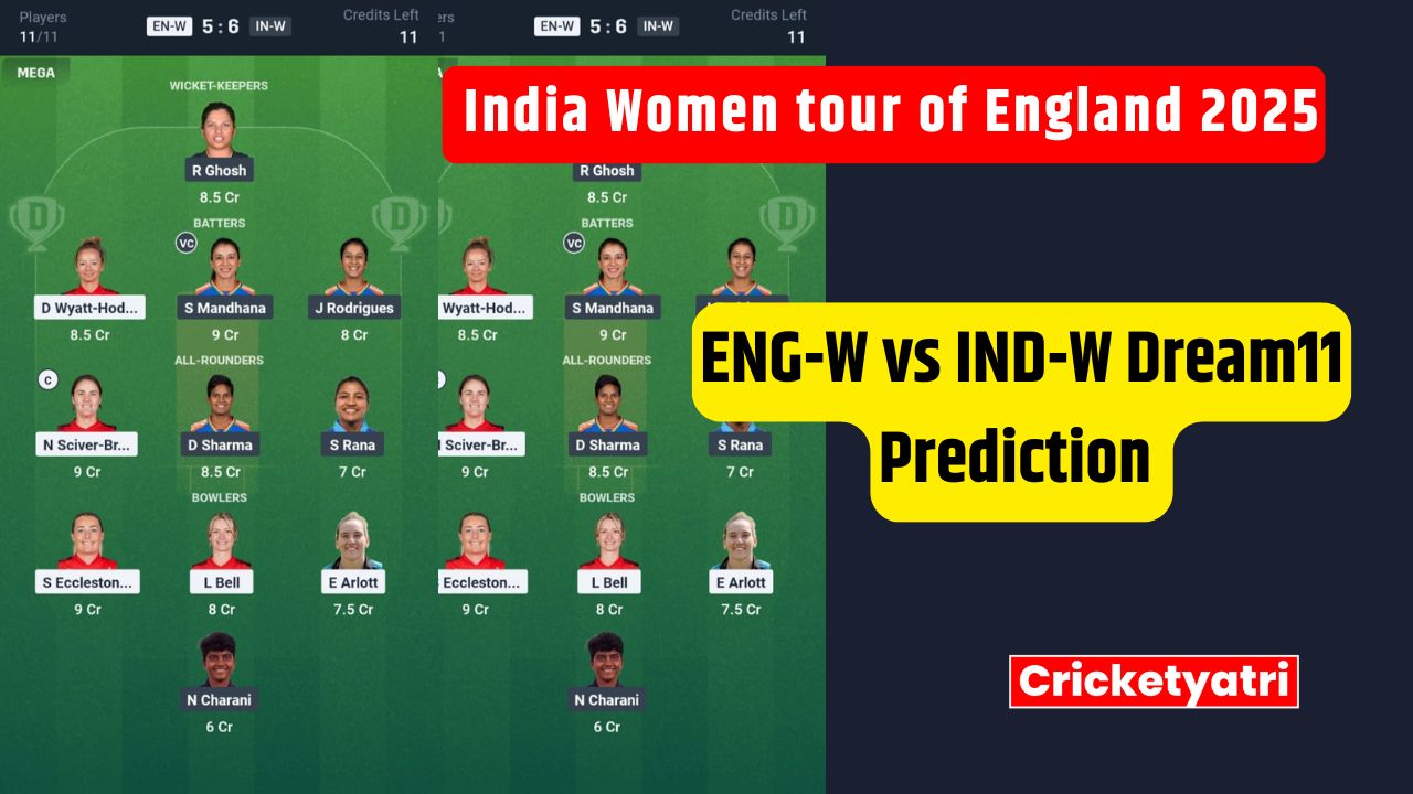 ENG-W vs IND-W Dream11