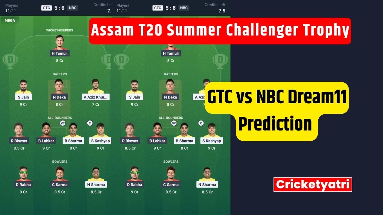 GTC vs NBC Dream11