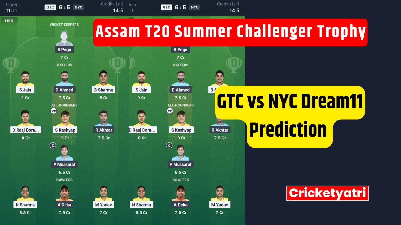 GTC vs NYC Dream11