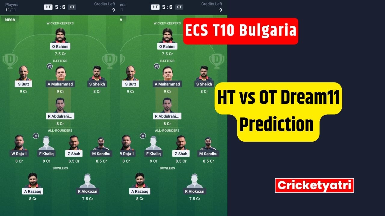 HT vs OT Dream11