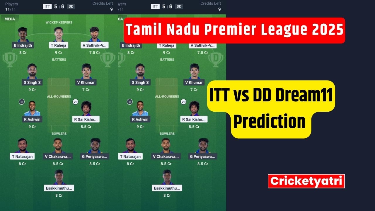 ITT vs DD Dream11