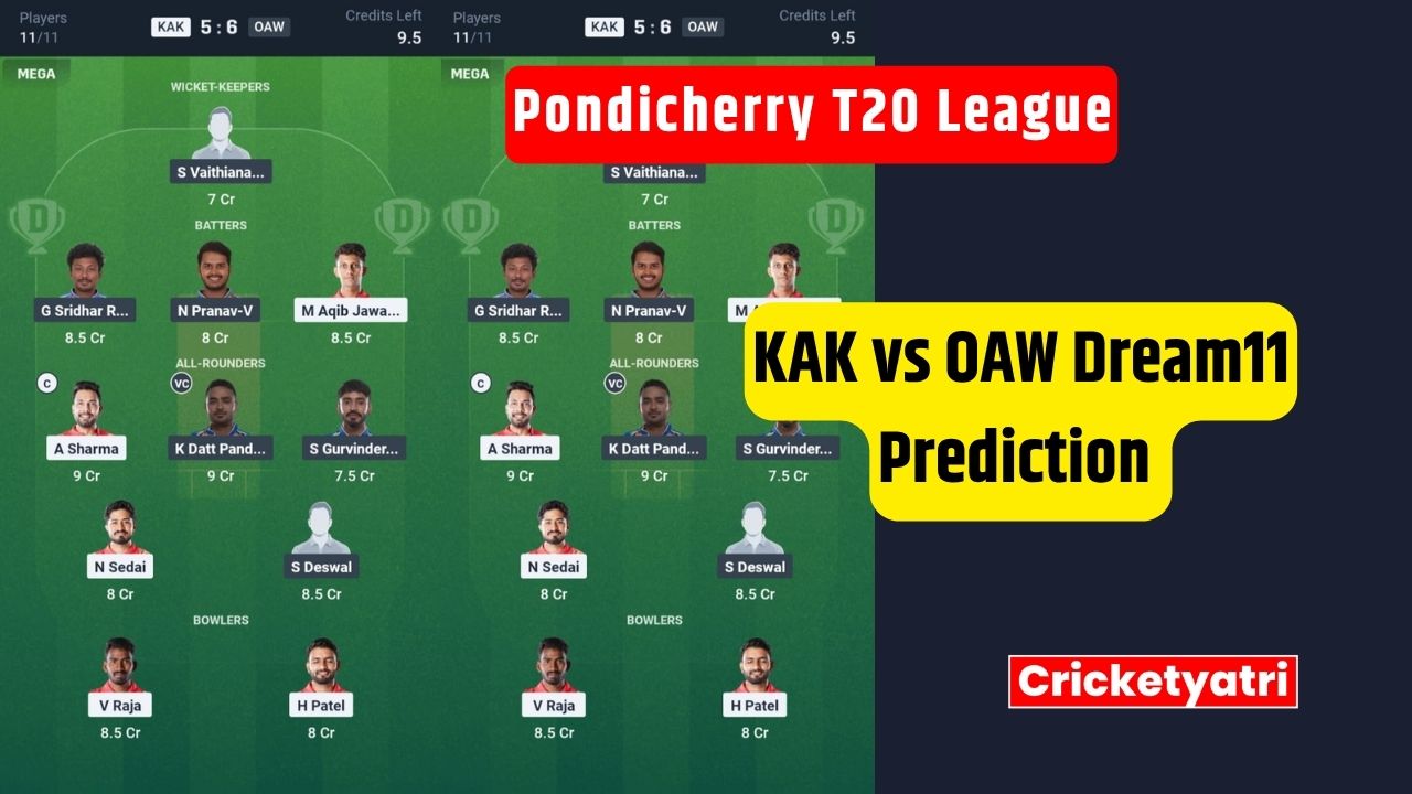 KAK vs OAW Dream11