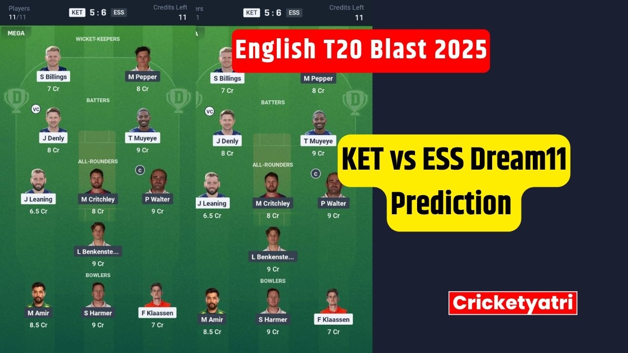 KET vs ESS Dream11