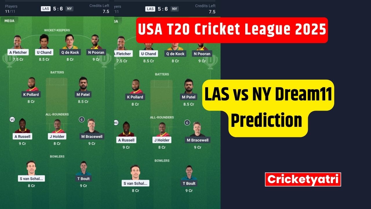 LAS vs NY Dream11