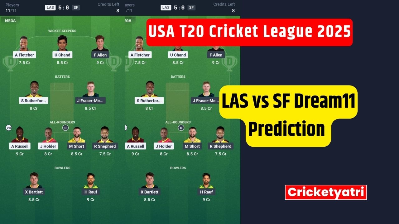 LAS vs SF Dream11
