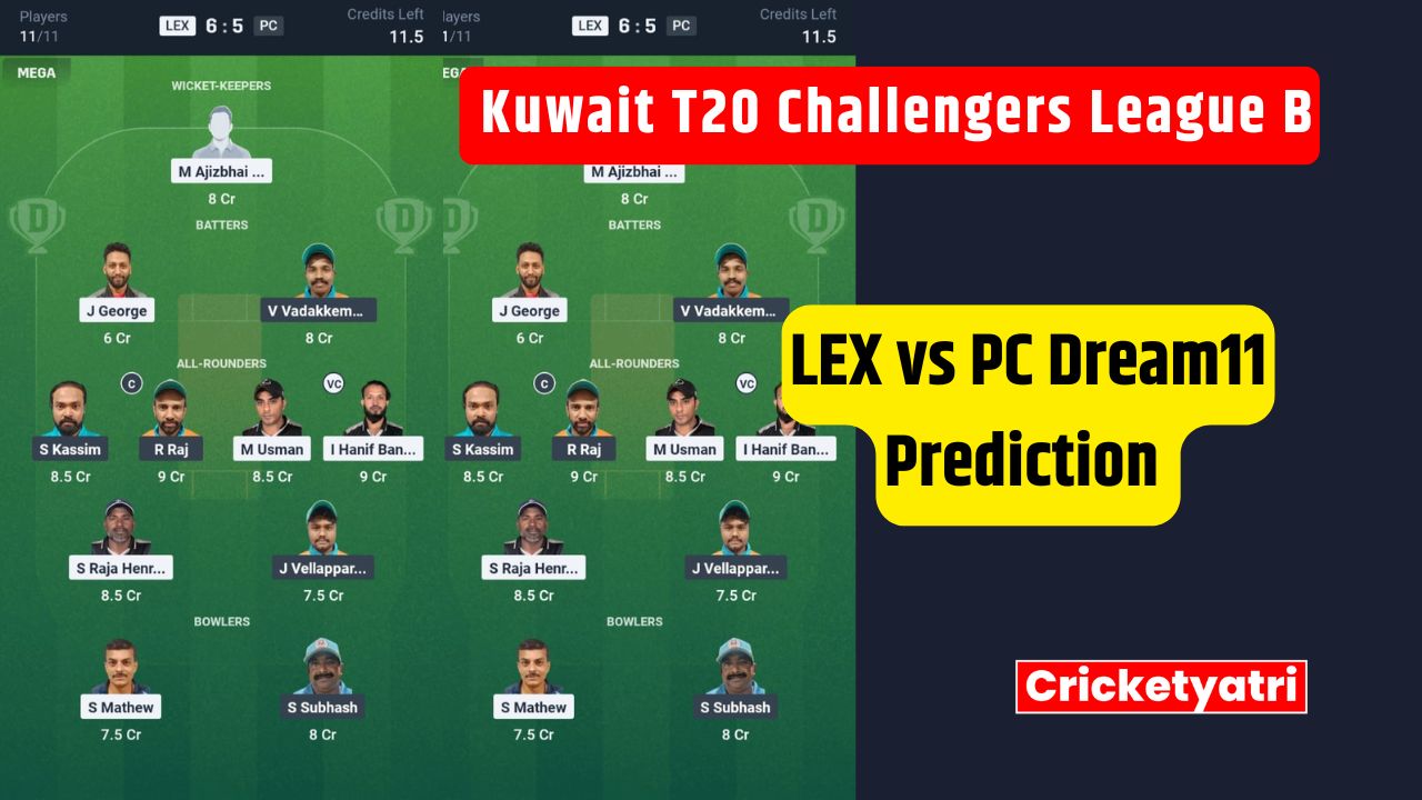 LEX vs PC Dream11