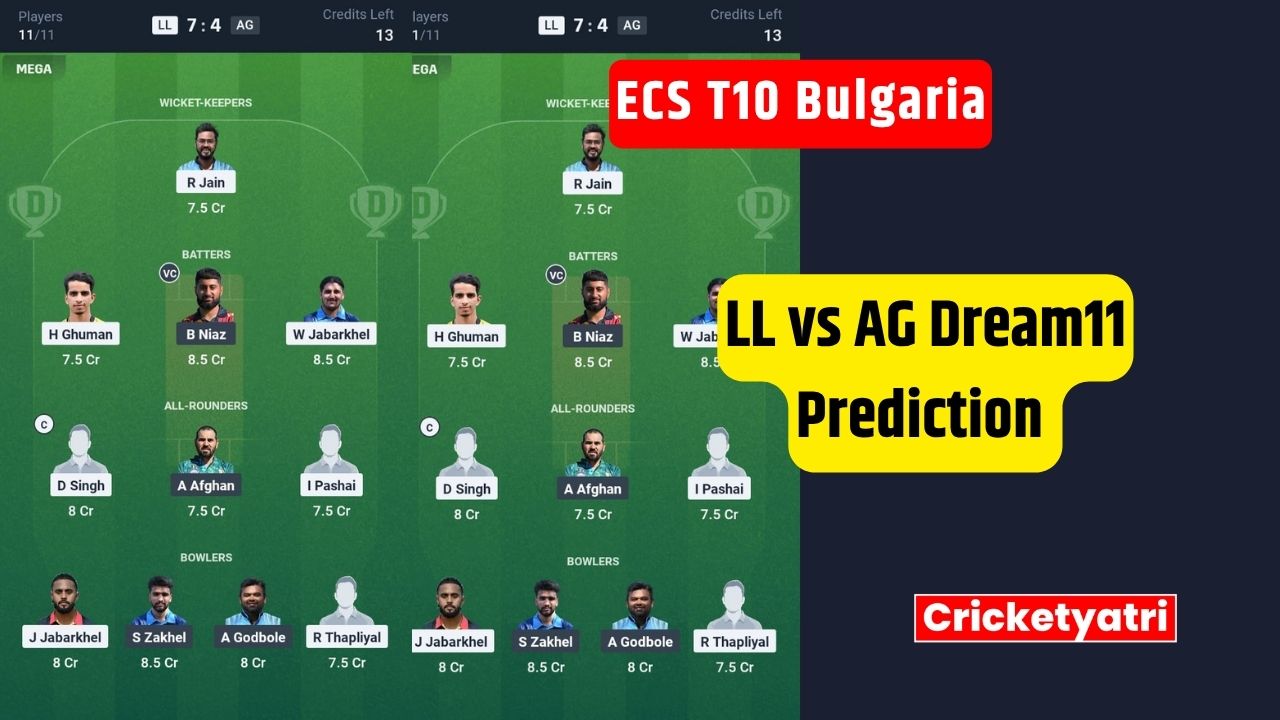LL vs AG Dream11