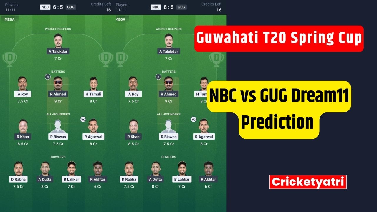 NBC vs GUG Dream11