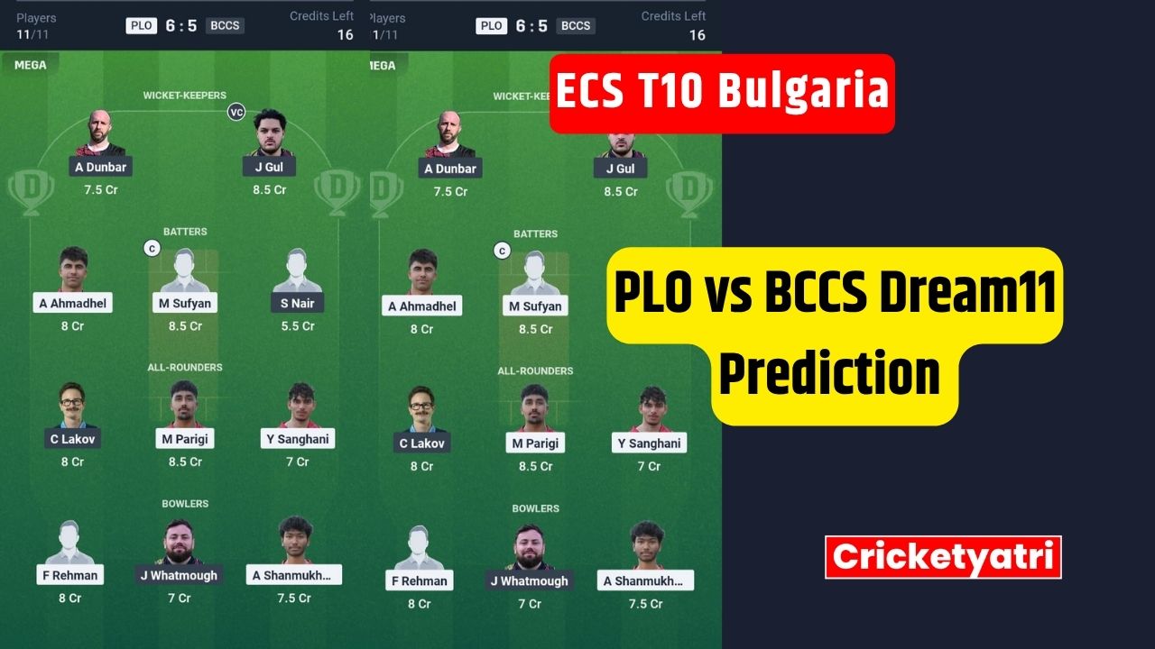 PLO vs BCCS Dream11