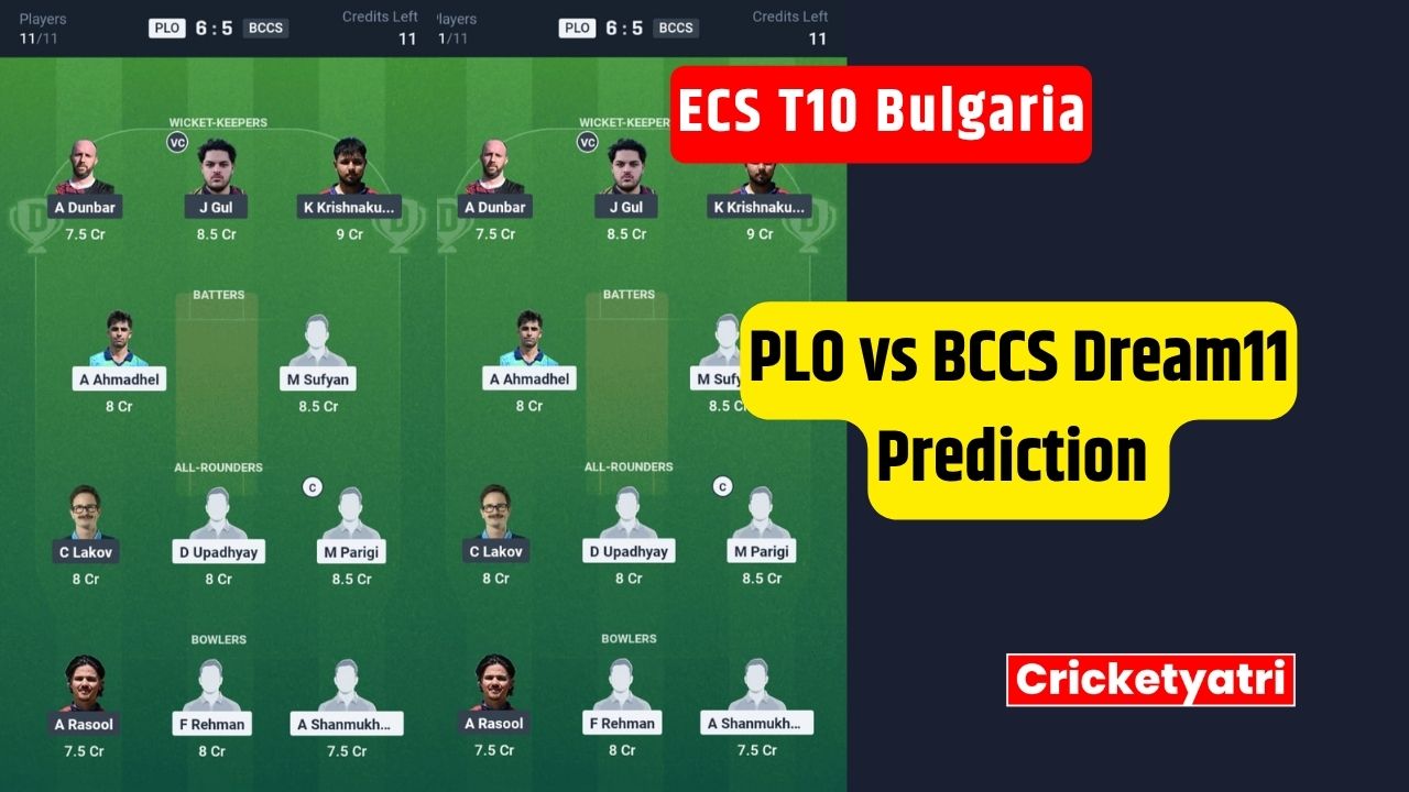 PLO vs BCCS Dream11