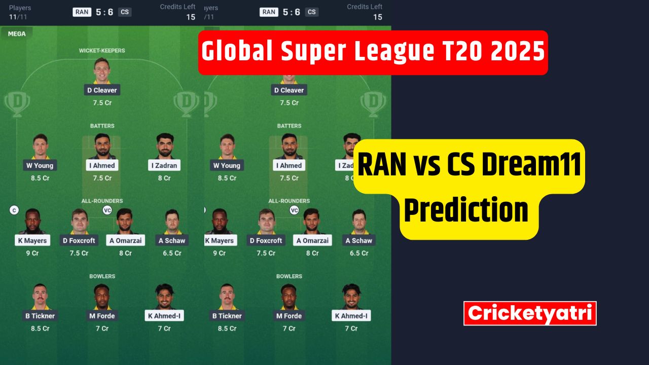 RAN vs CS Dream11