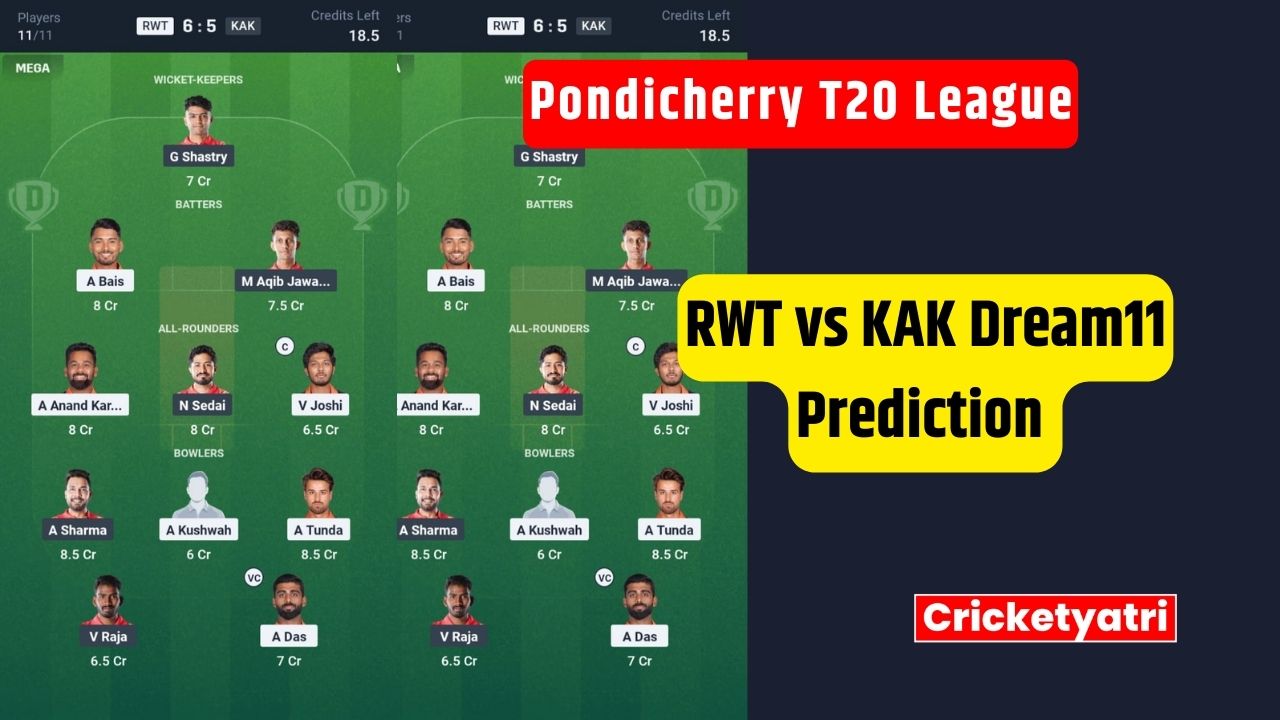 RWT vs KAK Dream11