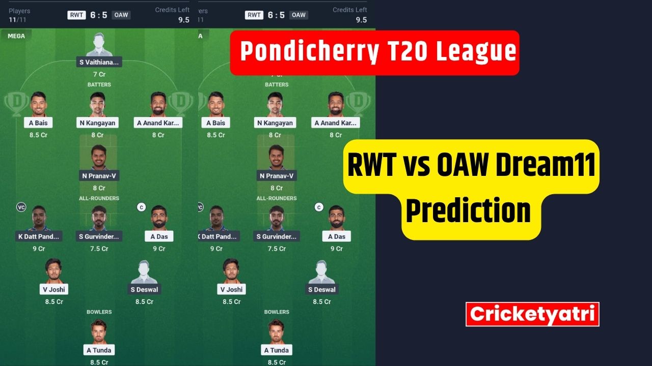 RWT vs OAW Dream11