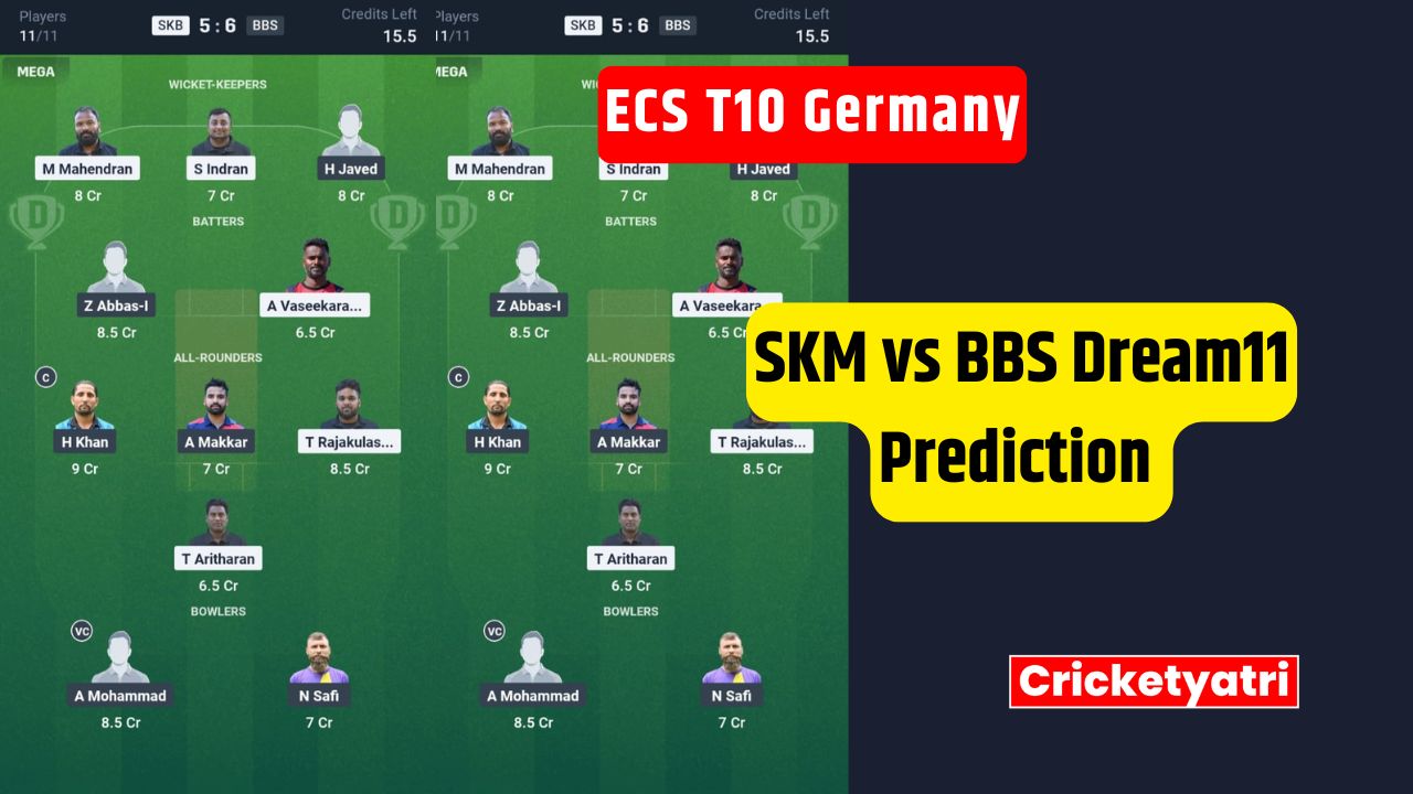 SKM vs BBS Dream11