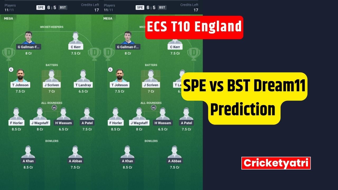 SPE vs BST Dream11