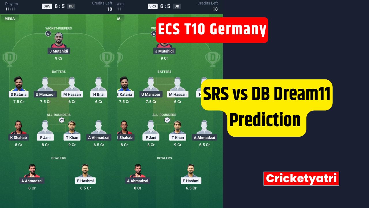 SRS vs DB Dream11