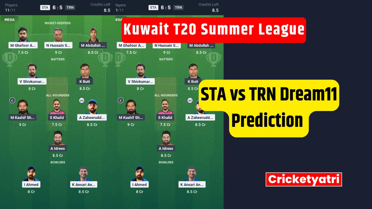 STA vs TRN Dream11