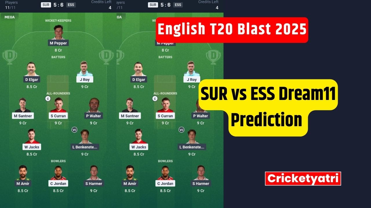 SUR vs ESS Dream11