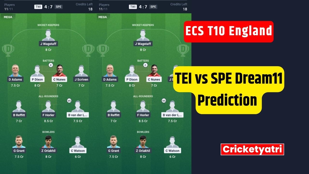 TEI vs SPE Dream11