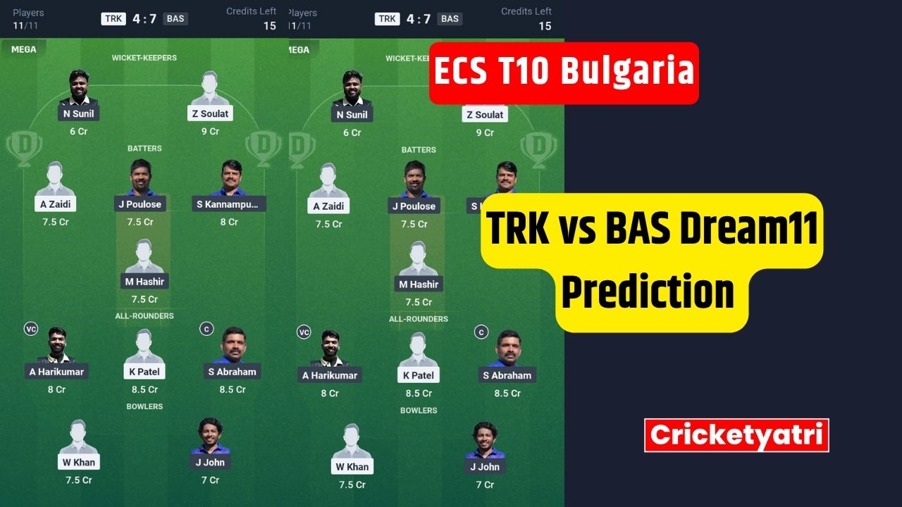 TRK vs BAS Dream11