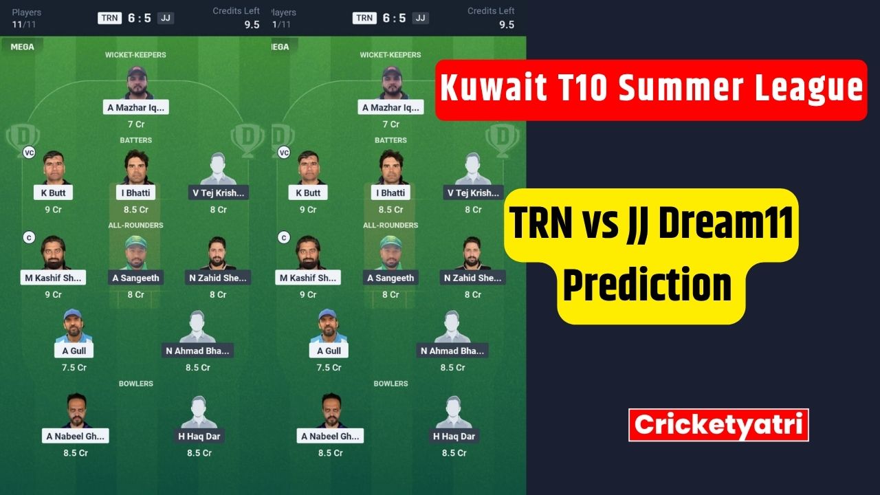 TRN vs JJ Dream11