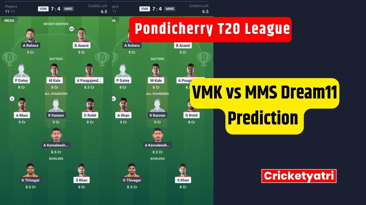 VMK vs MMS Dream11