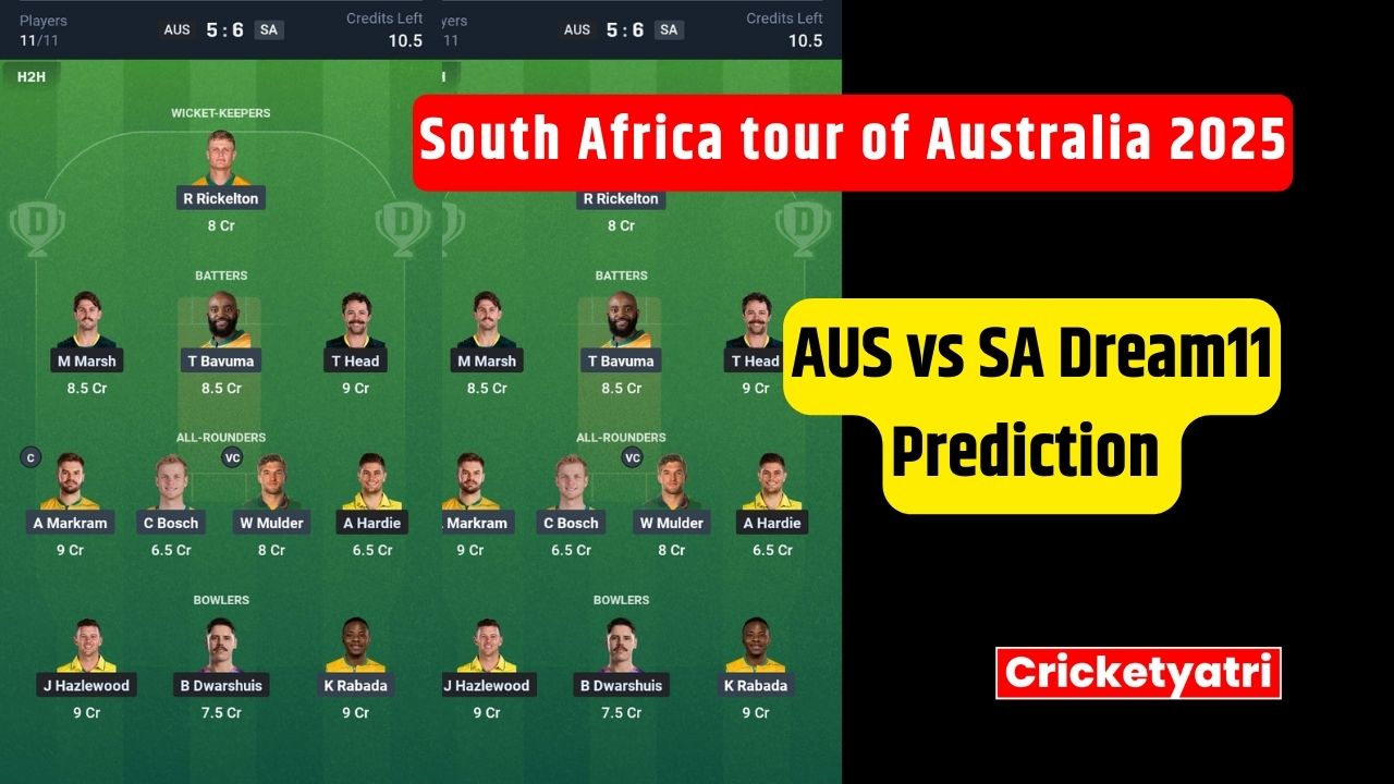 AUS vs SA Dream11