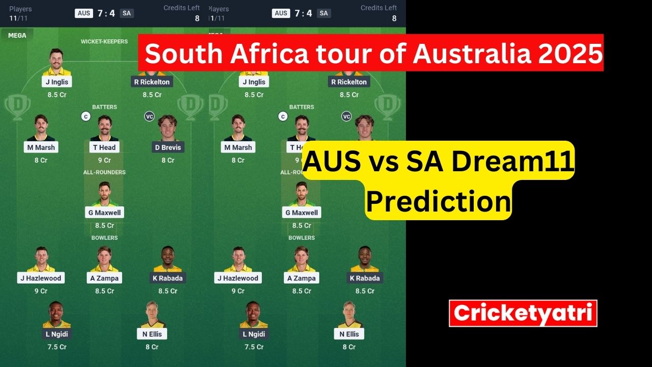 AUS vs SA Dream11
