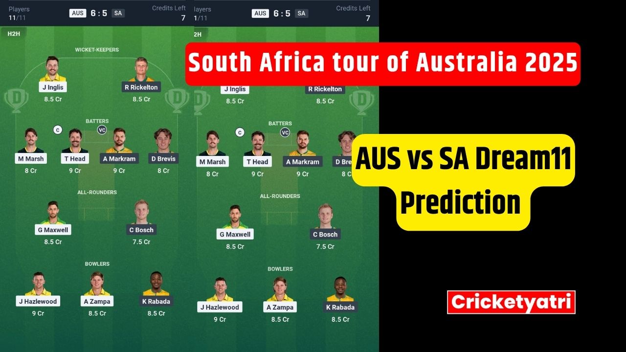 AUS vs SA Dream11