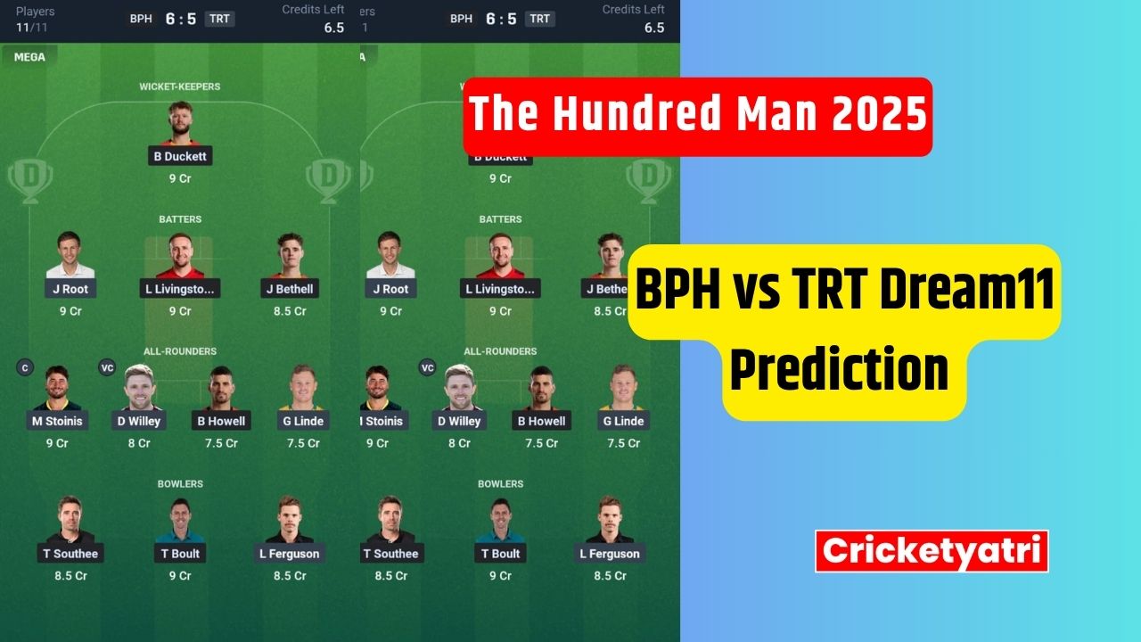 BPH vs TRT Dream11