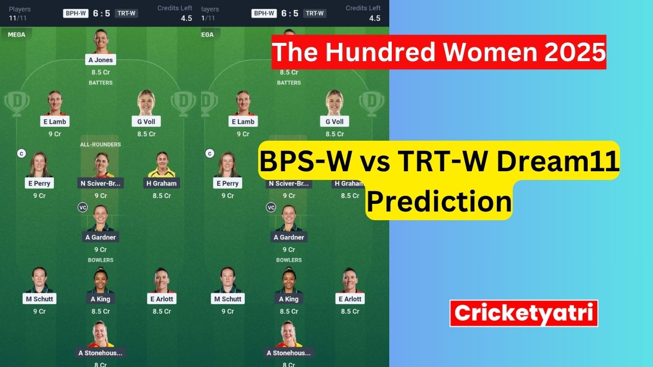 BPS-W vs TRT-W Dream11
