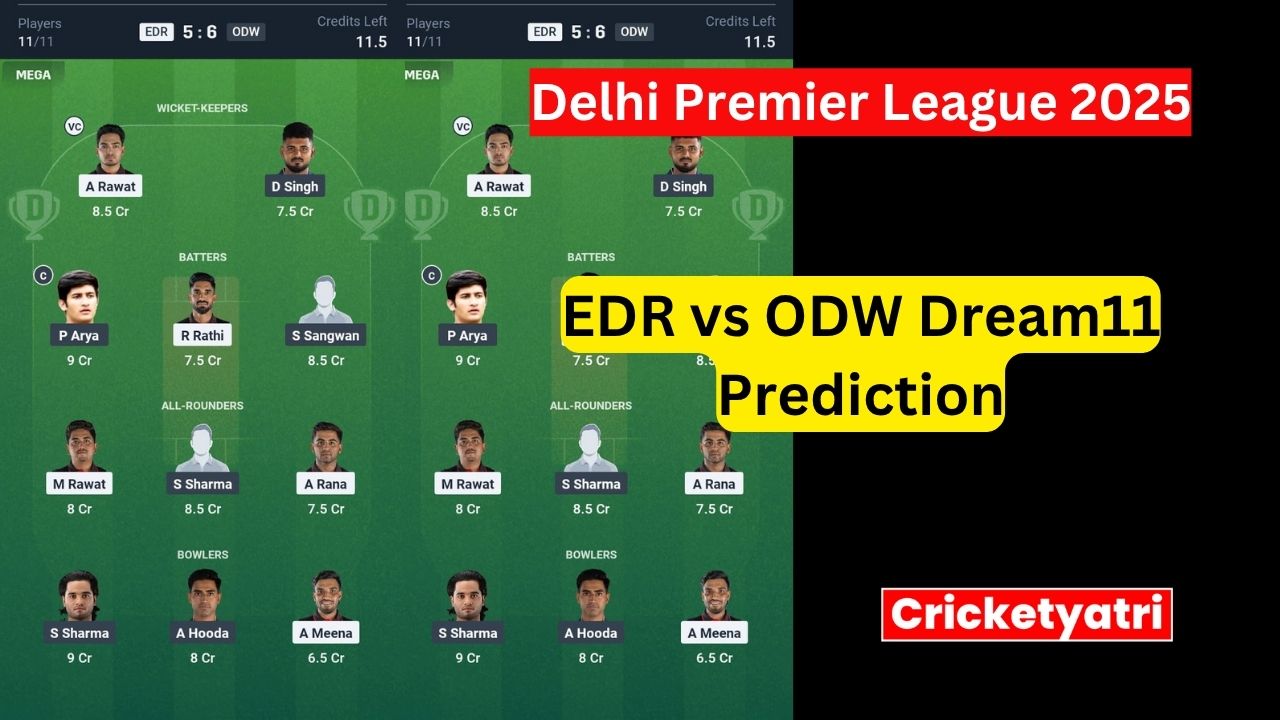 EDR vs ODW Dream11