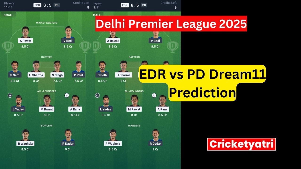 EDR vs PD Dream11